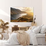 Paul Sinus Wandbild 120x80cm Wast Water See England Sonnenuntergang Berg