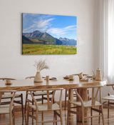 Paul Sinus Wandbild 120x80cm Berge See Bergsee Natur Sonnenschein Gebirge