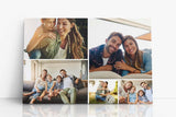 Paul Sinus individuelles Leinwandbild - Collage - SOFORT ONLINE Upload - Personalisieren Sie Ihre Fotos auf Leinwand