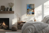Paul Sinus Leinwandbild 60x90cm Leinwandbild Cinque Terre Italien mediterrane Küstenlandschaft malerische Dörfer Sommerstimmung Meeresblick