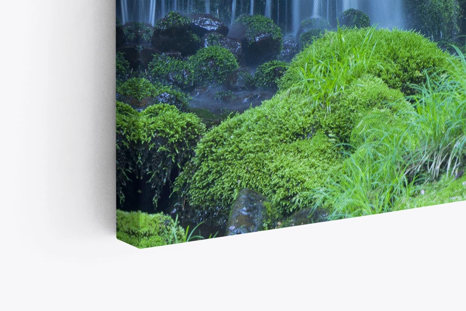 Paul Sinus Wandbild 120x80cm Oregon Wasserfälle Natur Wasser Grün USA