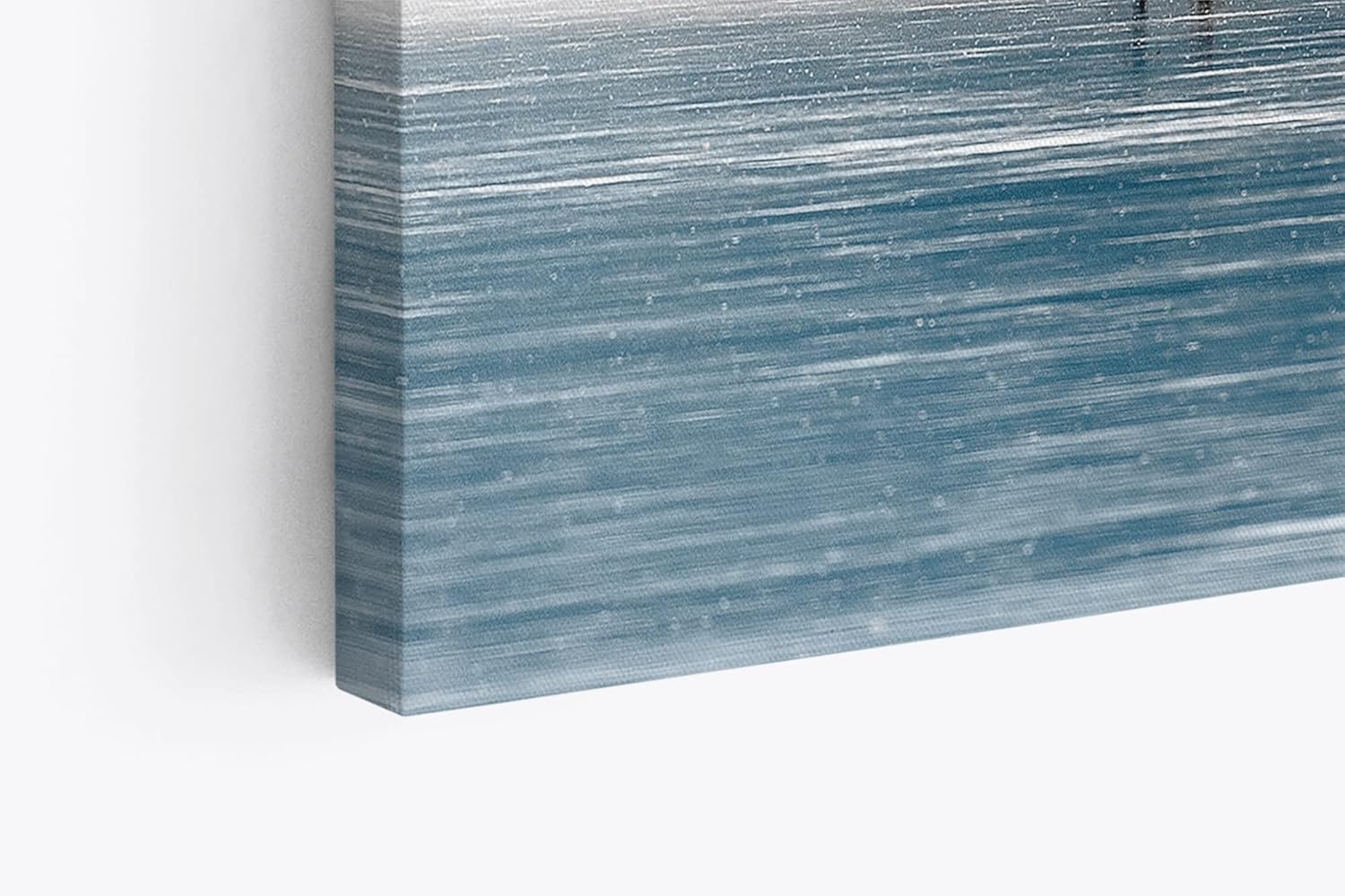 Paul Sinus Wandbild 120x80cm Sangha Fluss Kongo Fischer Natur Bäume Nebel