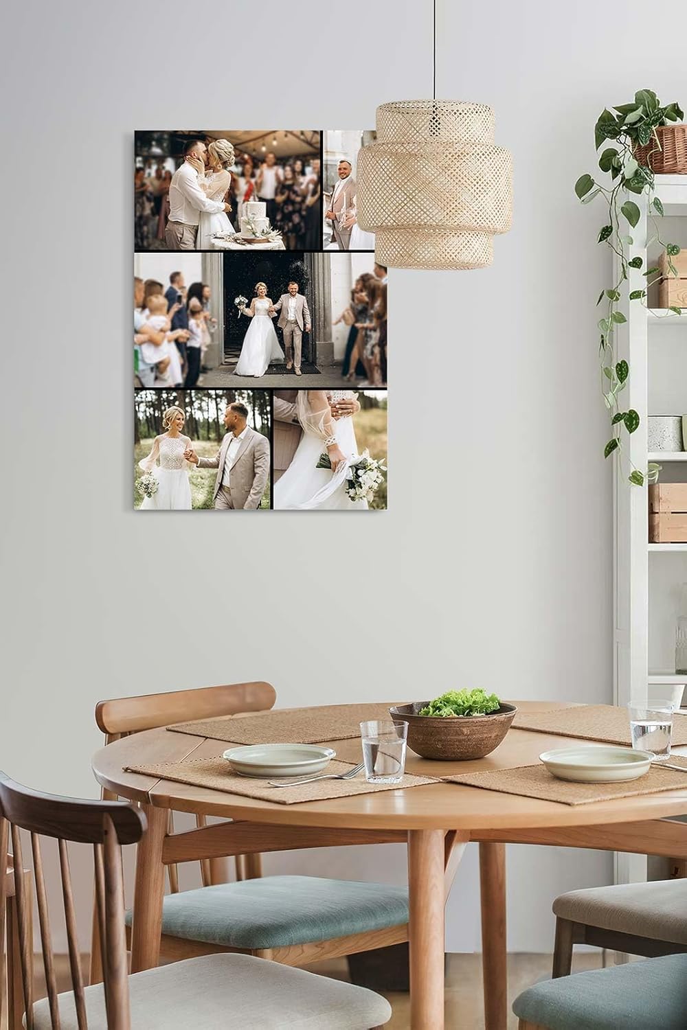 Paul Sinus Wandbild Collage - SOFORT ONLINE Upload - exklusives Bild Personalisieren Sie Ihre Fotos auf Leinwand - in verschiedenen Größen erhältlich