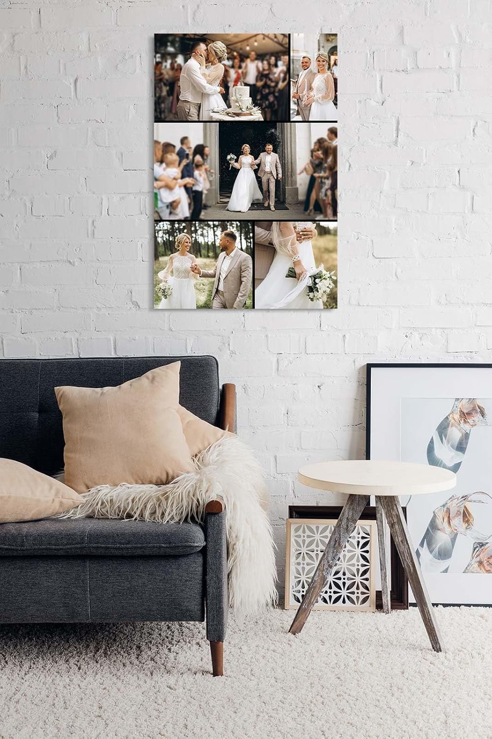 Paul Sinus Wandbild Collage - SOFORT ONLINE Upload - exklusives Bild Personalisieren Sie Ihre Fotos auf Leinwand - in verschiedenen Größen erhältlich