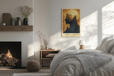 Paul Sinus Leinwandbild 40x60cm Mind of the Earth – Natur, Erde, Universum, Mond, Mystik, Geist, Mensch, Berg, Kunst, Philosophie, Metaphorisch