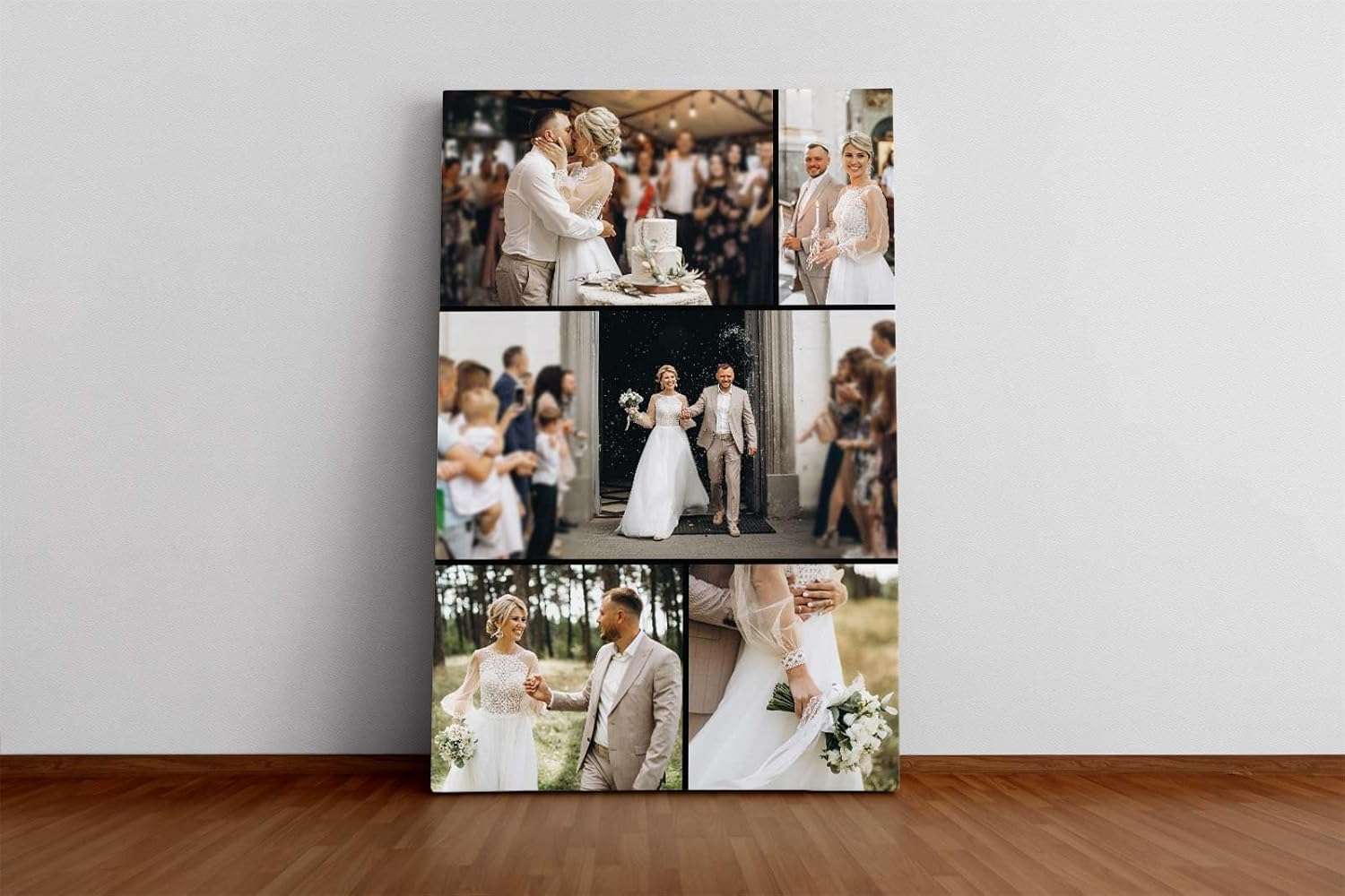 Paul Sinus Wandbild Collage - SOFORT ONLINE Upload - exklusives Bild Personalisieren Sie Ihre Fotos auf Leinwand - in verschiedenen Größen erhältlich