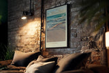 Paul Sinus Kunstdruck 40x60cm Ocean Breath Strand Meer Wellen Sonnenlicht Naturfotografie Ruhe