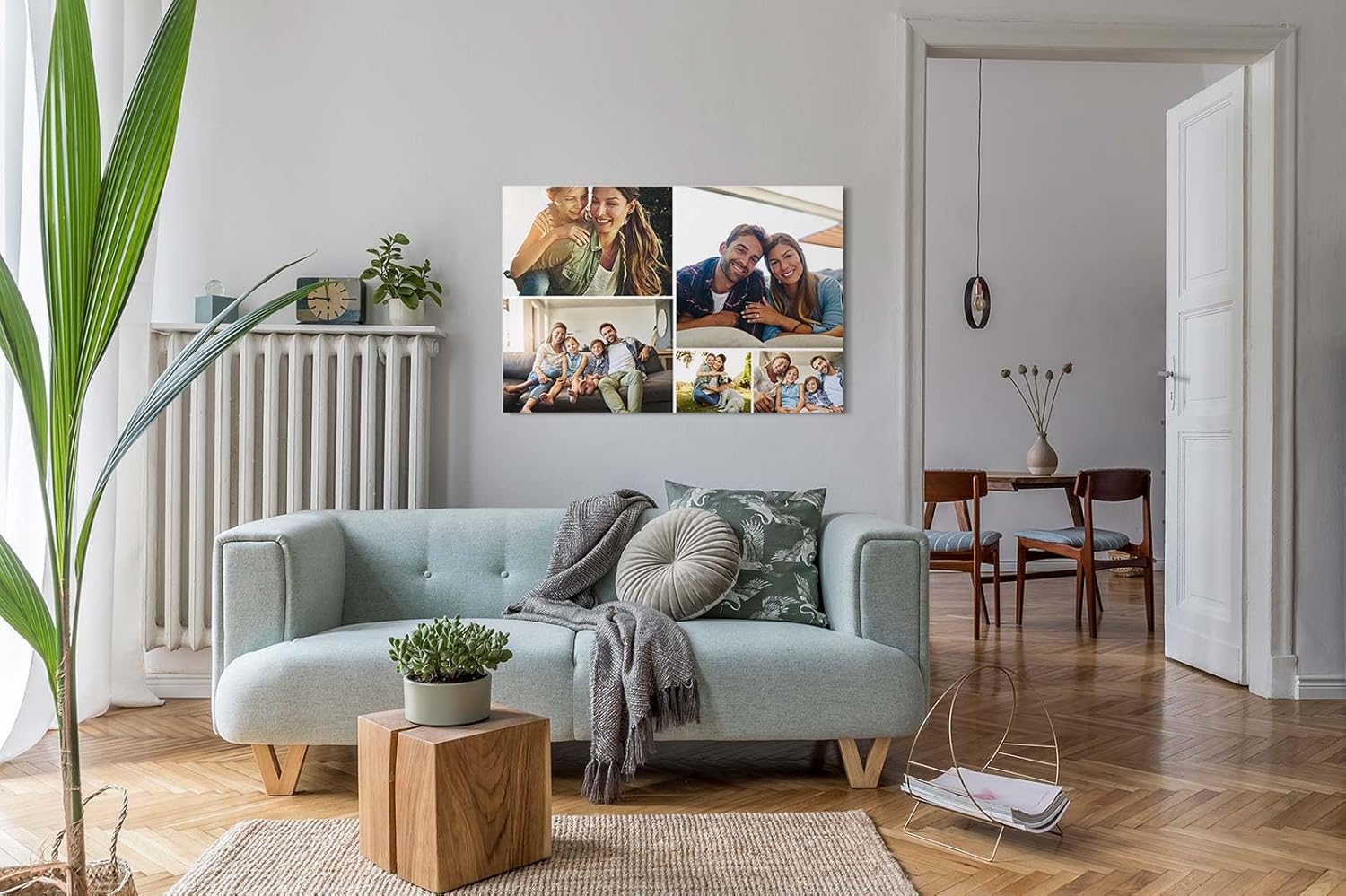 Paul Sinus individuelles Leinwandbild - Collage - SOFORT ONLINE Upload - Personalisieren Sie Ihre Fotos auf Leinwand