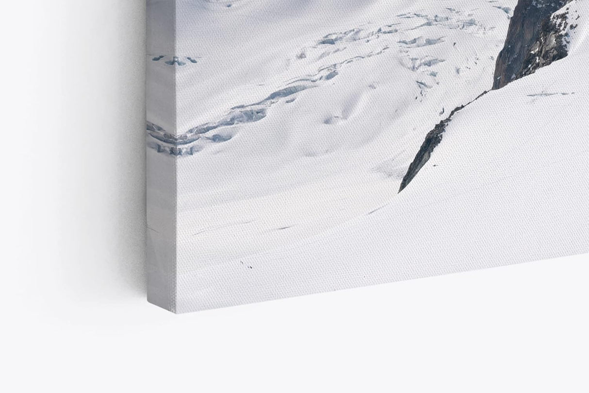 Paul Sinus Wandbild 120x80cm Alpen Berge Berggipfel Schneegipfel Gebirge Schnee