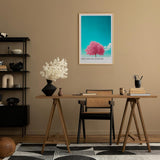 Paul Sinus Leinwandbild 40x60cm Dream Blossom – Blütenzauber, Natur, Romantik, Kirschbaum, Frühling, Harmonie, Pastell, Minimalismus, Träume