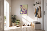 Paul Sinus Kunstdruck 40x60cm Urban Choice – Grafisches Motiv mit urbaner Aussagekraft
