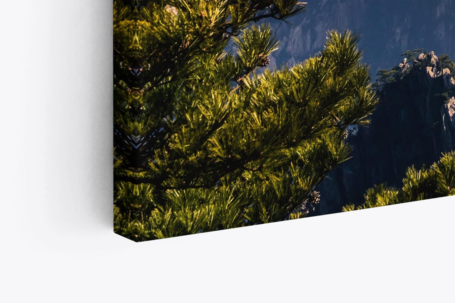 Paul Sinus Wandbild 120x80cm Anhui China Berglandschaft Gebirge Berge Natur