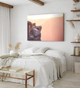 Paul Sinus Wandbild 120x80cm Felsvorsprung Berge Gebirge Felsen Natur Fotokunst