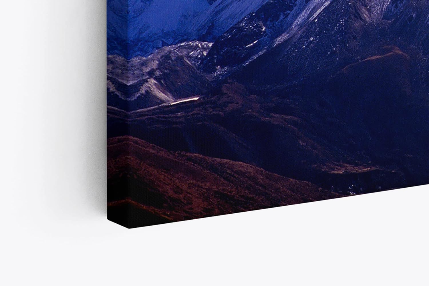 Paul Sinus Wandbild 120x80cm Himalaya Gebirge Schneegipfel Berge Natur Blau