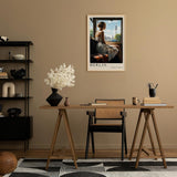 Paul Sinus Leinwandbild 80x120cm Leinwandbild Berlin Deutschland Stadtblick Fernsehturm Zugreise Nostalgie Vintage Romantik Sehnsucht Reisemoment Hauptstadt