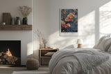Paul Sinus Leinwandbild 40x60cm verträumte Blüten in sanften Frühlingsfarben mit weichem Bokeh – kunstvolles Leinwandbild für harmonische Raumgestaltung