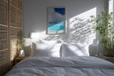 Paul Sinus Kunstdruck 40x60cm Caribbean Sea – türkisblaues Meer unter dramatischem Himmel