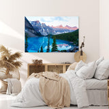 Paul Sinus Wandbild 120x80cm Moraine Lake Kanada Bergsee Berge See Natur