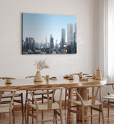Paul Sinus Wandbild 120x80cm Großstadt Metropole Hochhäuser Büro Wolkenkratzer Business