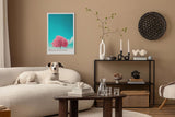 Paul Sinus Leinwandbild 40x60cm Dream Blossom – Blütenzauber, Natur, Romantik, Kirschbaum, Frühling, Harmonie, Pastell, Minimalismus, Träume