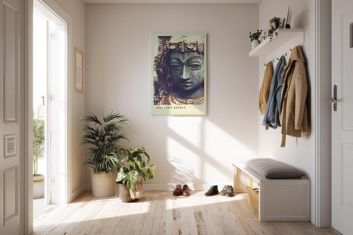 Paul Sinus Kunstdruck 40x60cm Ancient Spirit – antike Skulptur mit geheimnisvollem Ausdruck