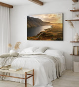 Paul Sinus Wandbild 120x80cm Wast Water See England Sonnenuntergang Berg