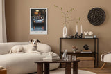 Paul Sinus Leinwandbild 60x90cm Eclipse GT Leinwandbild futuristischer Sportwagen in moderner Umgebung kraftvolle Ästhetik von Leistung und Design