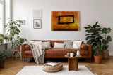 Sinus Art Wandbild 120x80cm Das Bild-in-Bild-Motiv erzeugt eine räumliche Wirkung und zieht den Blick in die Tiefe