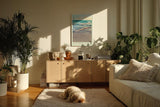 Paul Sinus Kunstdruck 40x60cm Ocean Breath Strand Meer Wellen Sonnenlicht Naturfotografie Ruhe