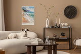 Paul Sinus Leinwandbild 60x90cm Leinwandbild Costa Brava mediterrane Küste Meeresrauschen traumhafte Natur spanische Landschaft sommerliche Ästhetik