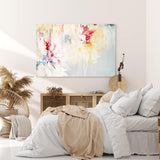 Paul Sinus Wandbild 120x80cm Struktur Farben Farblecken Abstrakt Kunstvoll Modern