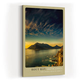 Paul Sinus Kunstdruck 40x60cm Hout Bay Südafrika – dramatische Küstenlandschaft im Sonnenuntergang