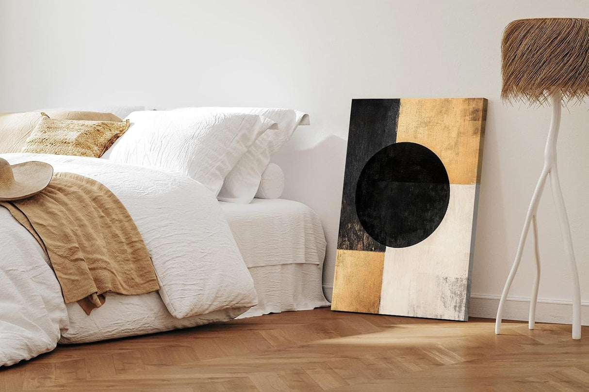 Paul Sinus 60x90cm Wandbild Strukturform Balance – Powerdesign und Fokuskunstwerk mit klarer Geometrie und Stil