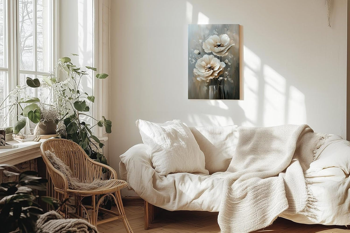 Paul Sinus 60x90cm Wandbild Magische Blütenpracht – Faszinierende Blumenkomposition als stilvolles florales Kunstwerk