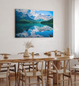 Paul Sinus Wandbild 120x80cm Kanada Emerald Lake Bergsee Berge Natur See
