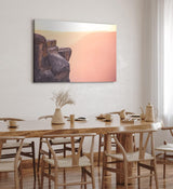 Paul Sinus Wandbild 120x80cm Felsvorsprung Berge Gebirge Felsen Natur Fotokunst