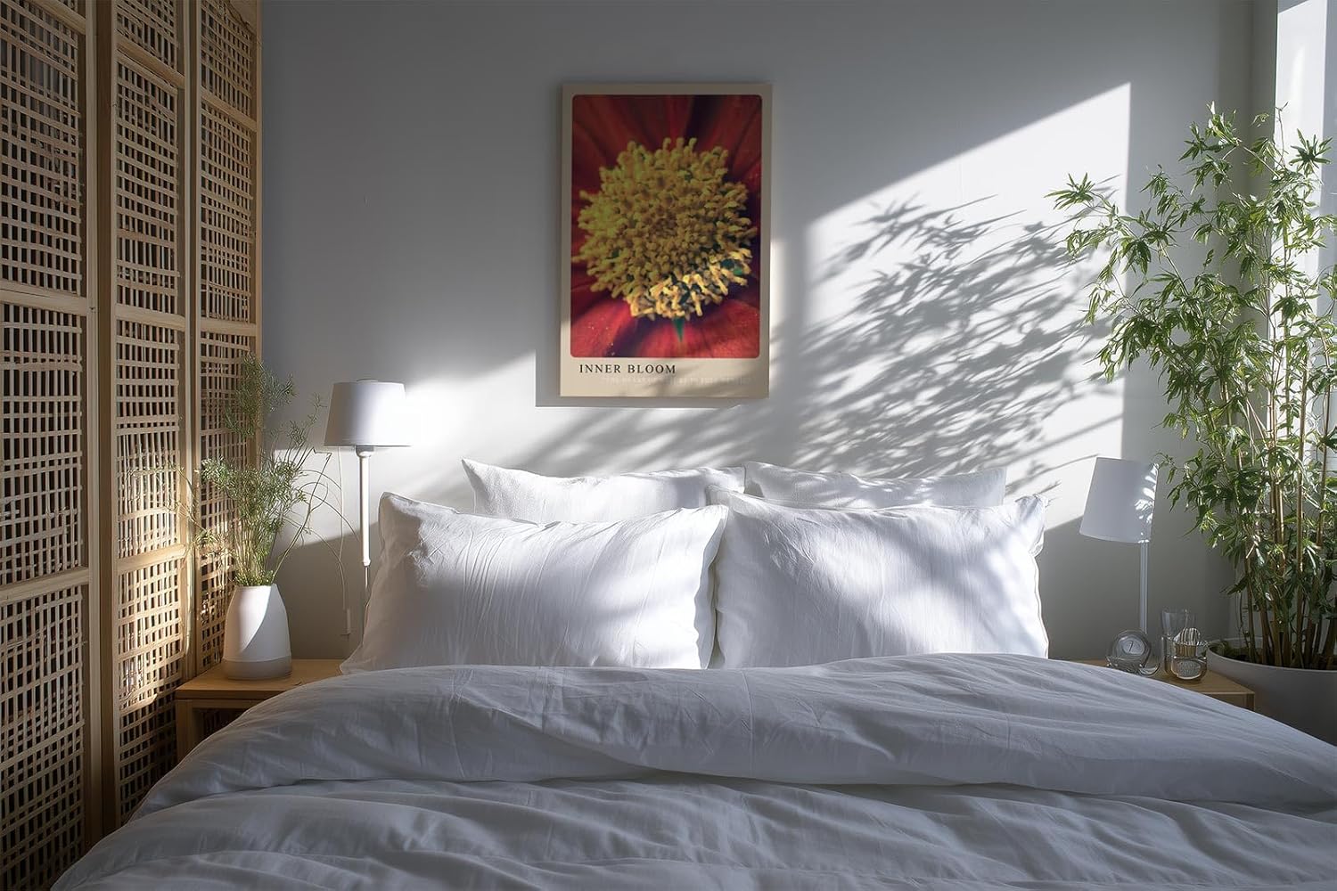 Paul Sinus Kunstdruck 40x60cm Inner Bloom mit Nahaufnahme einer farbintensiven Blüte