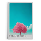 Paul Sinus Leinwandbild 40x60cm Dream Blossom – Blütenzauber, Natur, Romantik, Kirschbaum, Frühling, Harmonie, Pastell, Minimalismus, Träume
