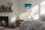 Paul Sinus Leinwandbild 80x120cm Leinwandbild Whitehaven Beach tropische Küste türkisblaues Meer traumhafte Natur paradiesische Ästhetik maritime Kunst