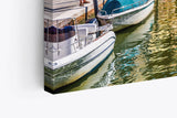 Paul Sinus Wandbild 120x80cm Italien Venedig Boote Altstadt Kanal Sommer