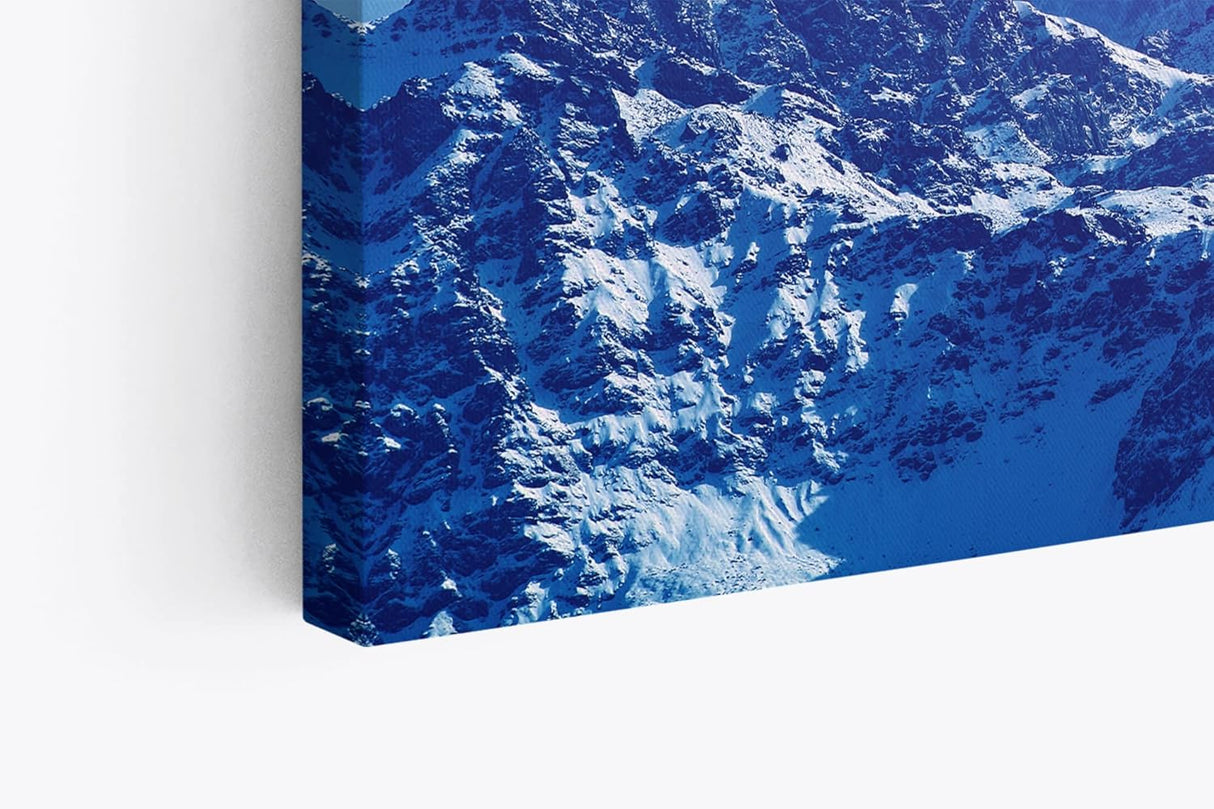 Paul Sinus Wandbild 120x80cm Ama Dablam Berggipfel Nepal Himalaya Berg Blau