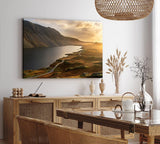 Paul Sinus Wandbild 120x80cm Wast Water See England Sonnenuntergang Berg