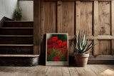 Paul Sinus Kunstdruck 40x60cm Mohnblumen Feld Natur Blüte Wildblumen Rot Wild Bloom
