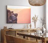 Paul Sinus Wandbild 120x80cm Felsvorsprung Berge Gebirge Felsen Natur Fotokunst