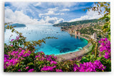 Paul Sinus Wandbild 120x80cm Côte d’Azur Küstenstadt Mittelmeer Sommer Frankreich Bucht