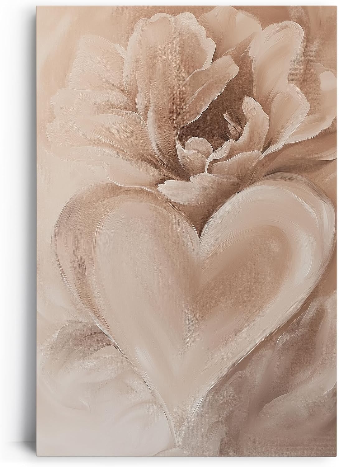 Paul Sinus 60x90cm Wandbild Liebe in Blüte – Emotionale Wandgestaltung mit floraler Leichtigkeit Blume