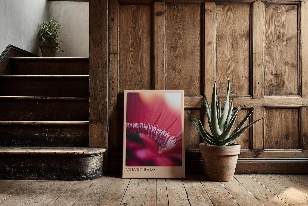 Paul Sinus Kunstdruck 40x60cm Velvet Halo – zartes Blütenmotiv in weichem Licht und samtiger Atmosphäre