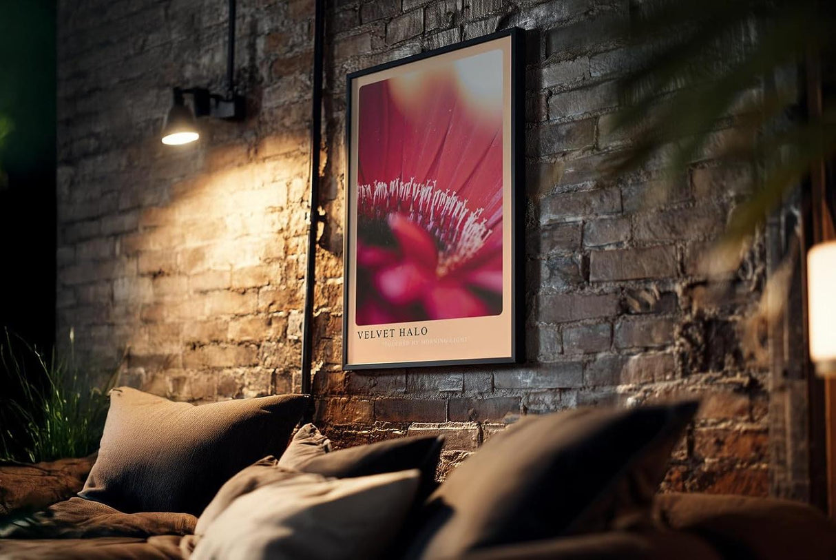 Paul Sinus Kunstdruck 40x60cm Velvet Halo – zartes Blütenmotiv in weichem Licht und samtiger Atmosphäre
