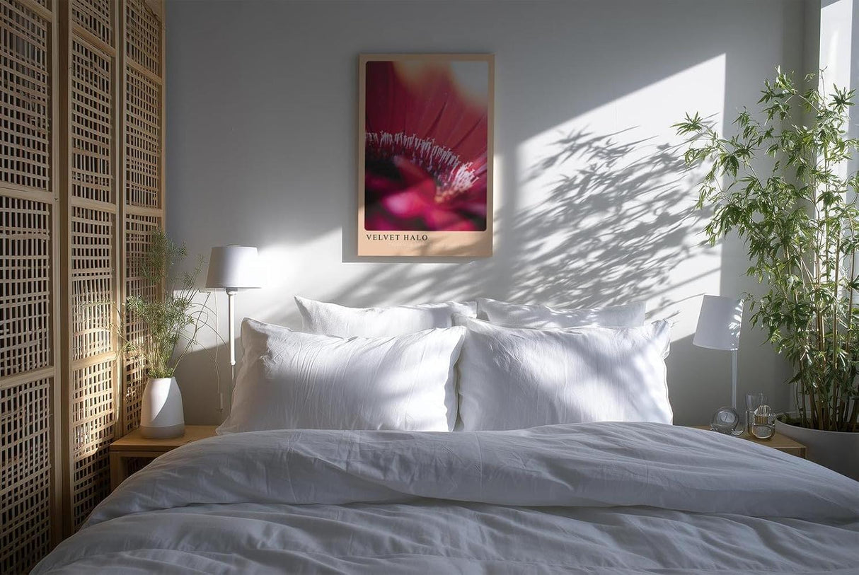 Paul Sinus Kunstdruck 40x60cm Velvet Halo – zartes Blütenmotiv in weichem Licht und samtiger Atmosphäre