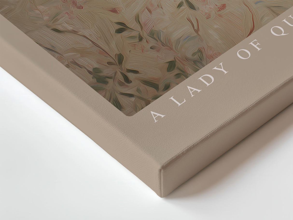 Paul Sinus Wandbild A Lady of Quiet Confidence Portrait of Timeless Elegance and Strength